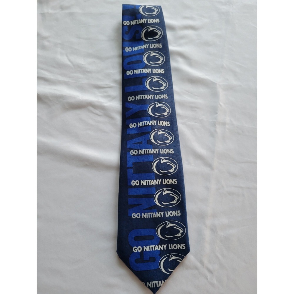 PENN STATE Go‎ Nittany Lions Blue Ralph Marlin Tie